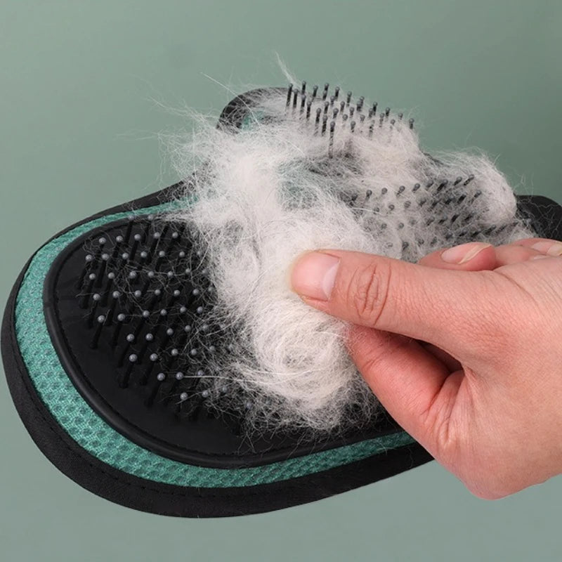 Gant de Brossage Silicone pour Chat