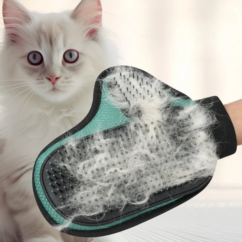 Gant de Brossage Silicone pour Chat