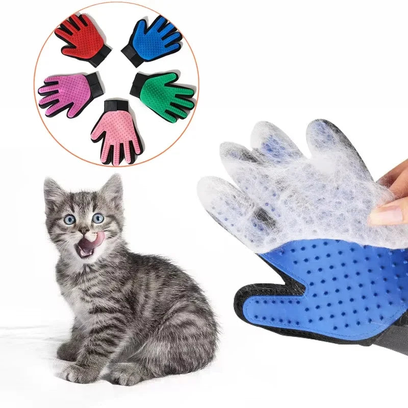 Gant de Toilettage pour Chats et Chiens